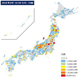 ガラガラの都内、都民はどこへ？ - 観光予報プラットフォーム