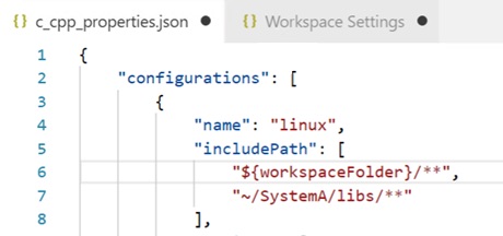 includePathで/**を指定すると再帰的検索の対象となる - 資料: Visual Studioエンジニアリングチーム提供