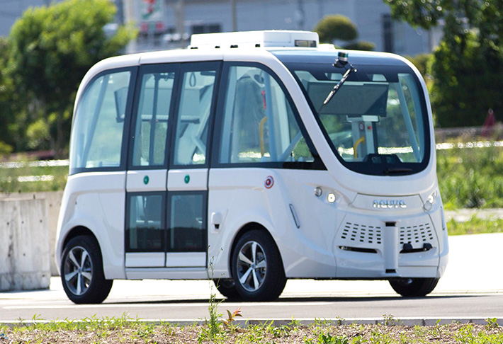 実験で使われる「NAVYA ARMA」外観