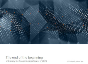 <a href="http://ibm.biz/powerofGDPR" target="_blank">The end of the beginning: Unleashing the transformational power of GDPR</a>