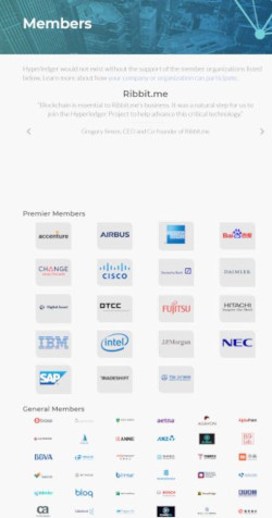 <a href="https://www.hyperledger.org/members" target="_blank">Hyperledger Membersページ</a>