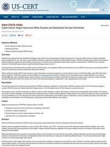 FBI、マルウェア「VPNFilter」対策としてSOHO用ルータ再起動呼びかけ