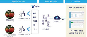 jwpとKCCS、Sigfoxによるデータを活用したトマト栽培の実証実験