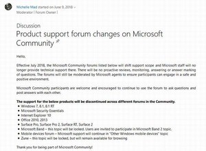 Microsoft、フォーラムで技術者によるWindows 7やIE 10のサポート廃止