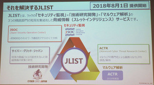 ラック、日本固有のサイバー攻撃の脅威情報「JLIST」を提供