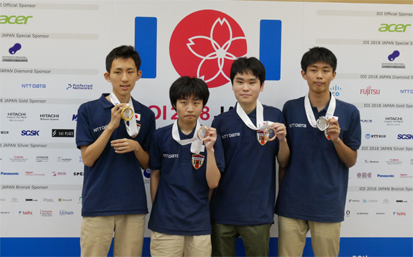 日本代表選手たち
