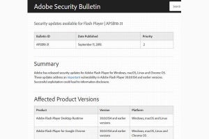 Adobe、脆弱性を修正したFlash Playerを公開