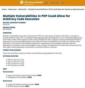 PHPにシステム乗っ取りの脆弱性