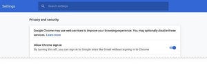 Google、Chrome 70に自動サインインを回避する設定を追加