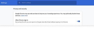 Google、Chrome 70に自動サインインを回避する設定を追加