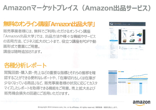 Amazon出品サービスの概要