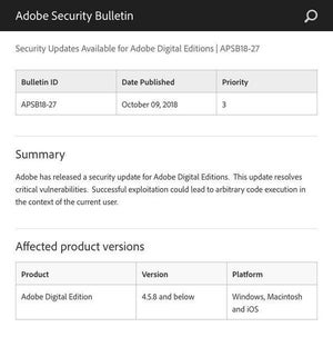 Adobeの複数プロダクトに脆弱性、アップデート適用を