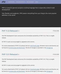 PHPバグ修正版登場