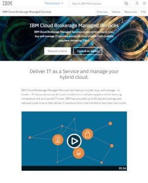 日本IBM、効率的なマルチクラウド活用支援「IBM Cloud Brokerage Services」を11月より順次