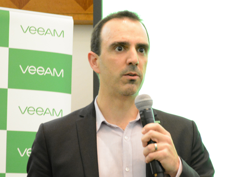 Veeam Software グローバル・テクノロジスト兼製品戦略のアンソニー・スピテリ氏