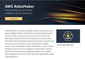 AWS、ロボットアプリケーション開発を支援する「RoboMaker」