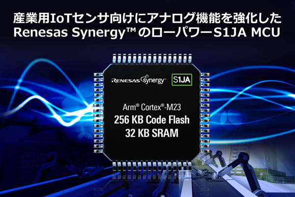 「S1JA」マイコンのパッケージイメージ