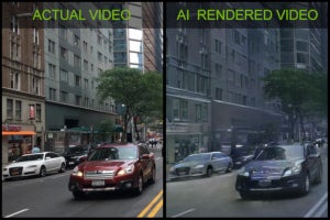 AIで動画から仮想世界？新たな研究成果を動画で公開 - NVIDIA