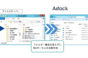 オーシャンブリッジ、ファイルサーバ文書共有システム「Astack」