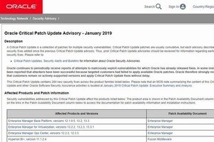 Oracle、Java SE JDK/JREなど含むクリティカルパッチアップデート公開