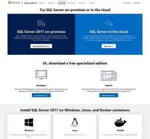 Microsoft、SQL Server 2017開発者エディションの利用呼びかけ