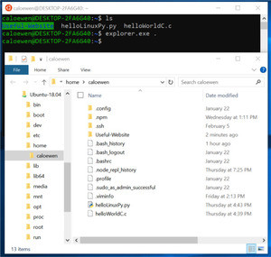 Windows 10のWSL、Linuxファイルをエクスプローラから操作可能に