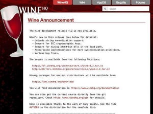 Wine 4.2、Unicode文字列正規化をサポート