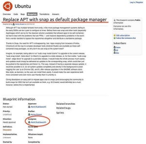 Canonical、「UbuntuでaptをSnapに置き換えるという噂」を否定