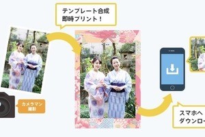 DNP、写真プリントと写真データをその場で提供できるシステムを発売