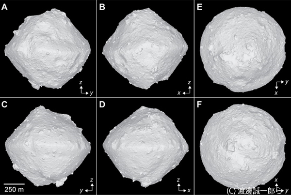 リュウグウの形状モデル
