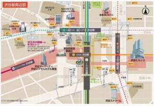 2019年11月に渋谷駅地下出入口番号を変更 - 東急電鉄×東京メトロ