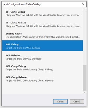 Visual Studio 2019、WSLに対応