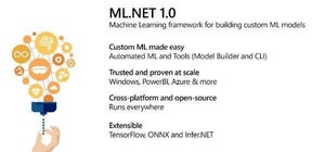 .NETで機械学習「ML.NET 1.0」発表 - Excelで使われる技術がOSSに