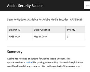 Flash PlayerなどAdobeの複数のプロダクトに脆弱性、アップデートを