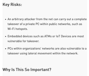 Windowsの致命的脆弱性 、ATMなど組み込みデバイスが特に危険