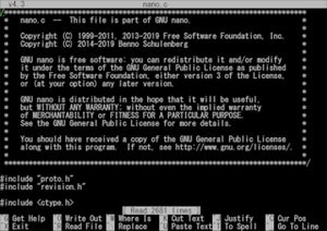 GNU、nano 4.3をリリース
