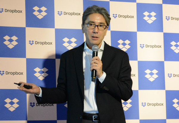 Dropbox Japan 代表取締役社長の五十嵐光喜氏