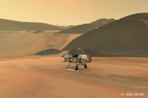 NASA、ドローンで土星の衛星タイタンを探査へ - 生命の痕跡探す