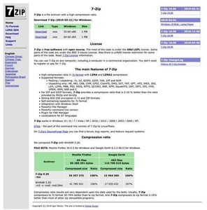 7-Zip、WinRar、 WinZIP - 選ぶべきファイル圧縮ツールは？