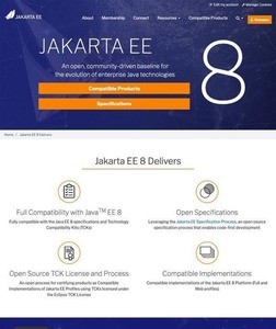 Jakarta EE 8、公開