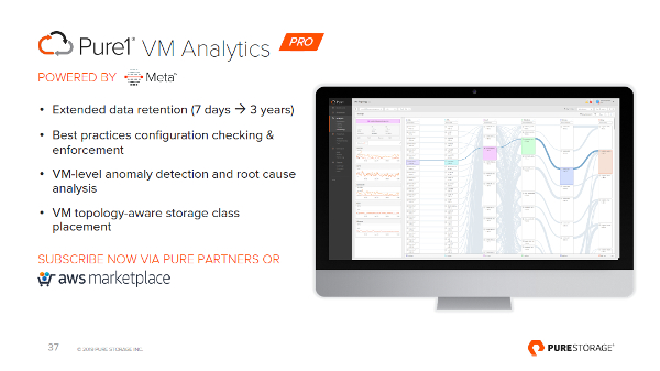 「Pure1 VM Analytics Pro」の概要