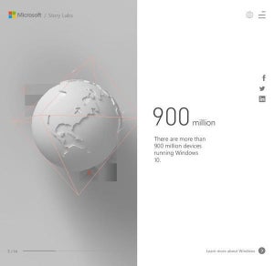 Microsoft、「Windows 10が9億台デバイス突破」と発表