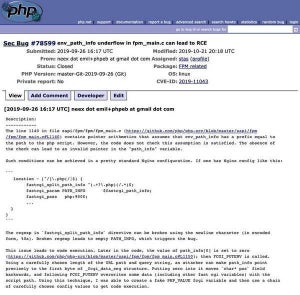 PHPにリモートコード実行の脆弱性、アップデートを