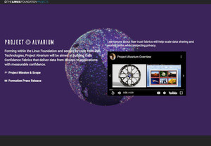 The Linux Foundation、データプライバシーのためのプロジェクト「Alvarium」を発表
