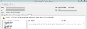 偽のWindows Update促すランサムウェアに注意