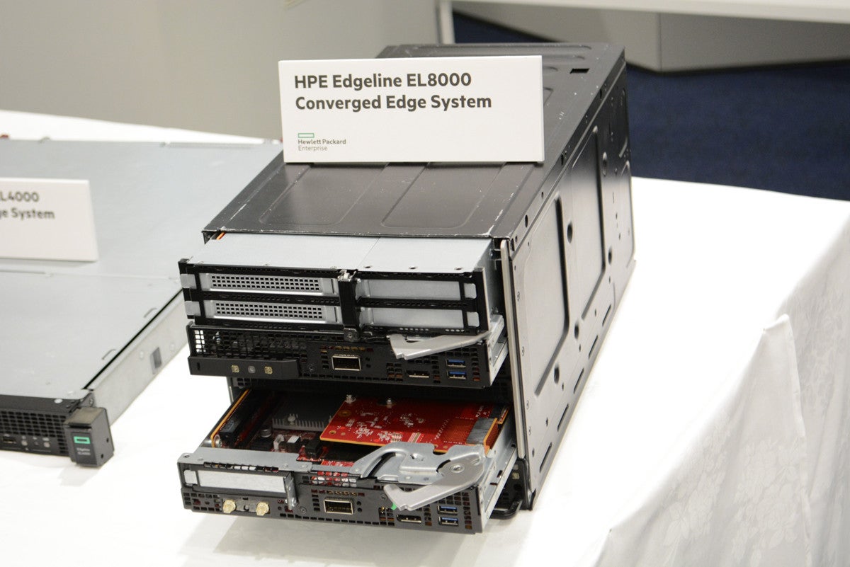 HPEがエッジ製品の最上位機種「EL8000 Converged Edge System