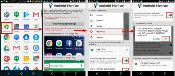 Android Monitors動作例 - 資料: zscaler提供