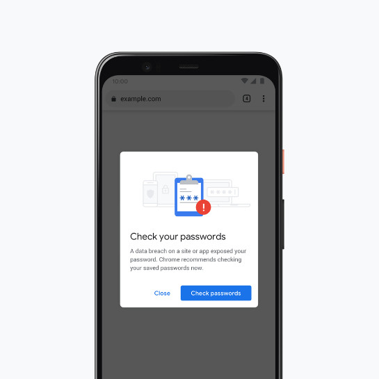 パスワードが漏洩しているとChromeから警告 - 資料: Google Chromeチーム提供