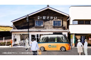 茨城県境町が公道で自律走行バスを実用化