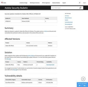 Adobe製品に緊急の脆弱性、アップデートを